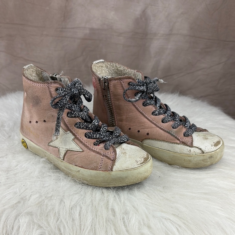 Pink Kids Golden Goose